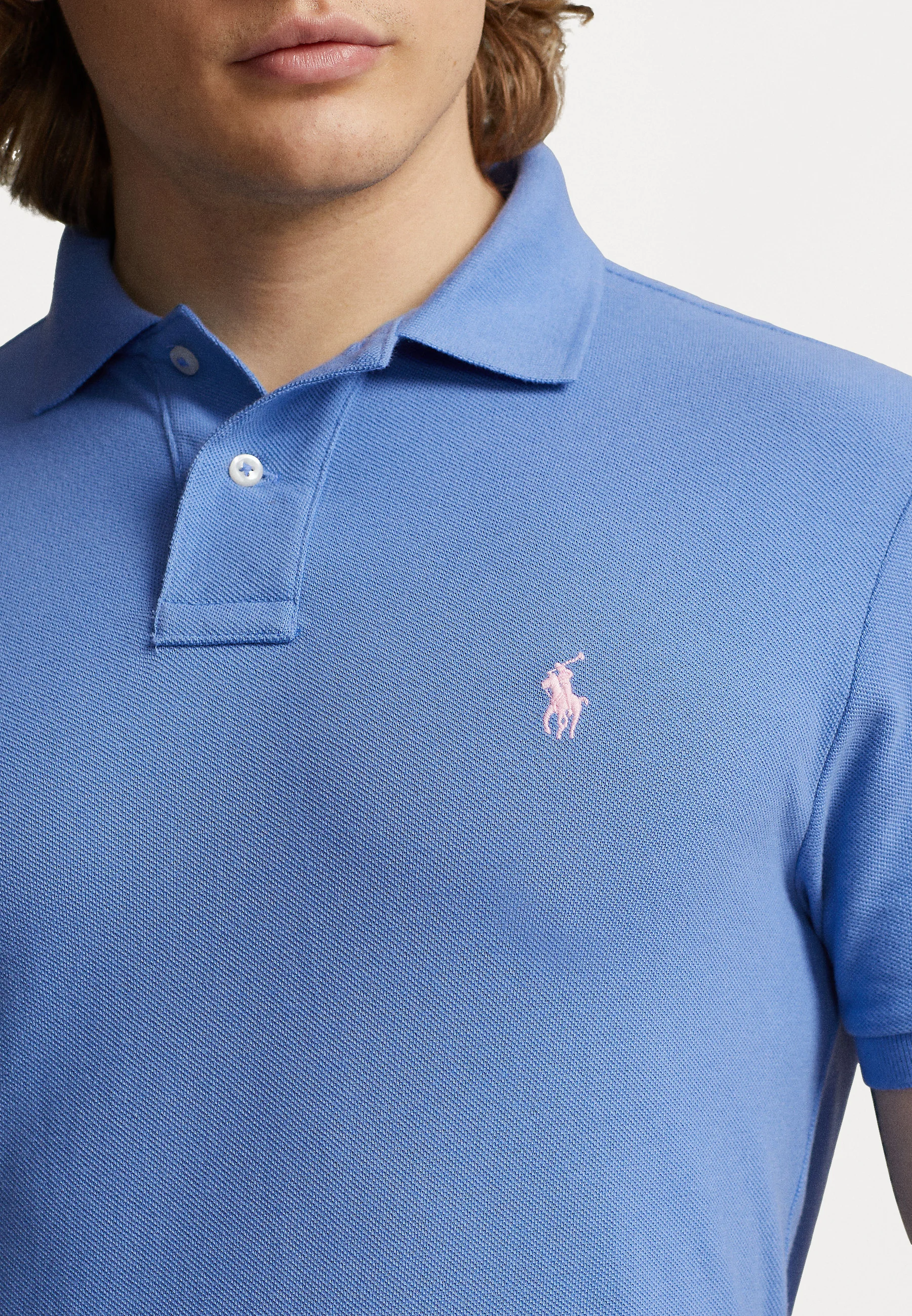 Polo Ralph Lauren SLIM FIT MESH SHIRT - Polo