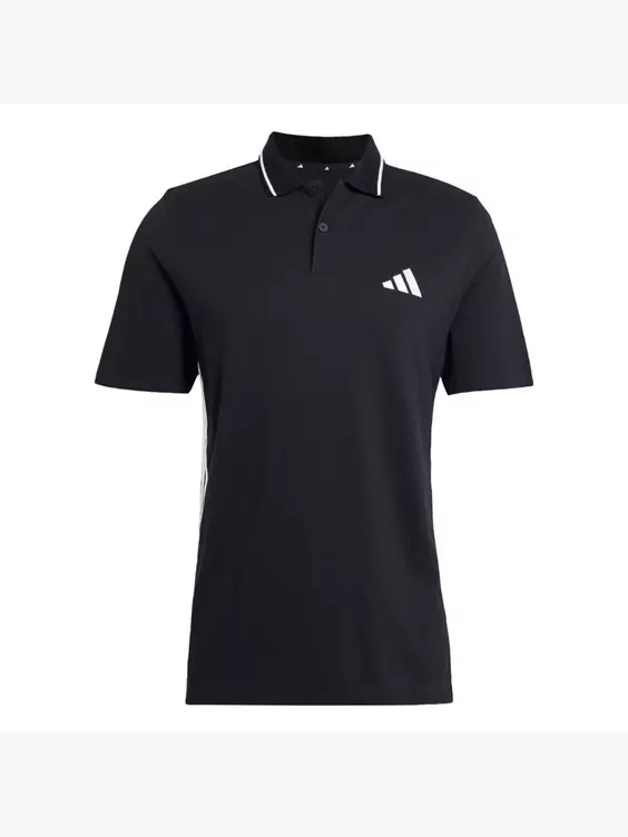 adidas Essentials 3-Streifen Piqué Poloshirt