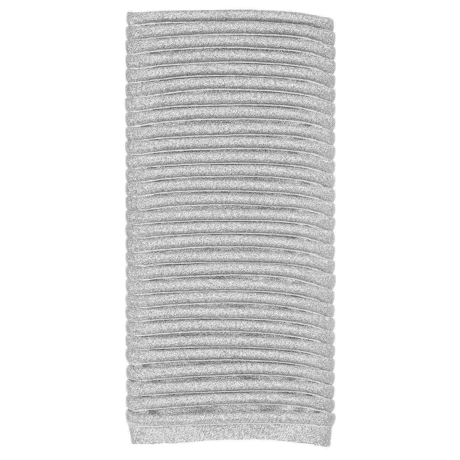 buttinette Paspelband, silber glitzernd, 4 mm Ø, 5 m