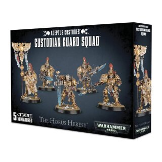 Adeptus Custodes Custodian Guard / Shield Captain / Vexilus Praetor (01-07)