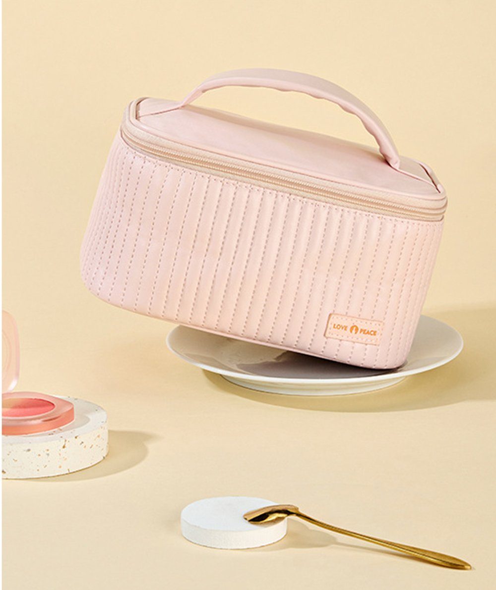 SCOBAG Kosmetiktasche Kosmetiktasche Handheld (1-tlg, Kosmetiktasche für die Reise), Tragbare große Kapazität