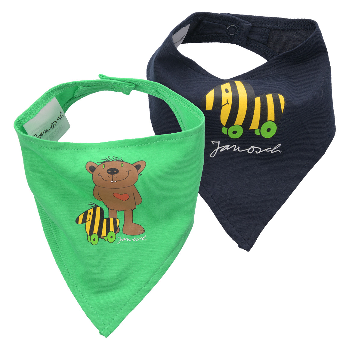 2 Janosch Bandana mit Print