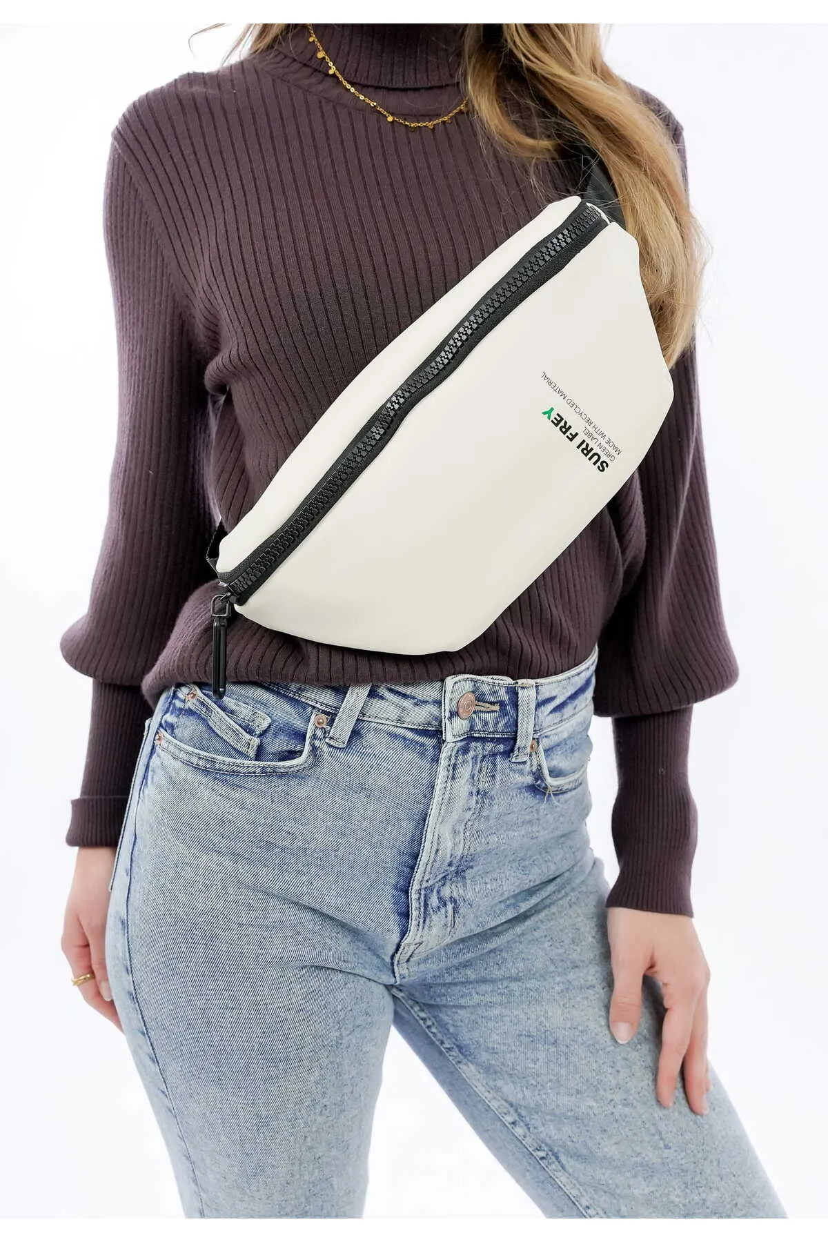 SURI FREY  Gürteltasche - Beige - Unifarben