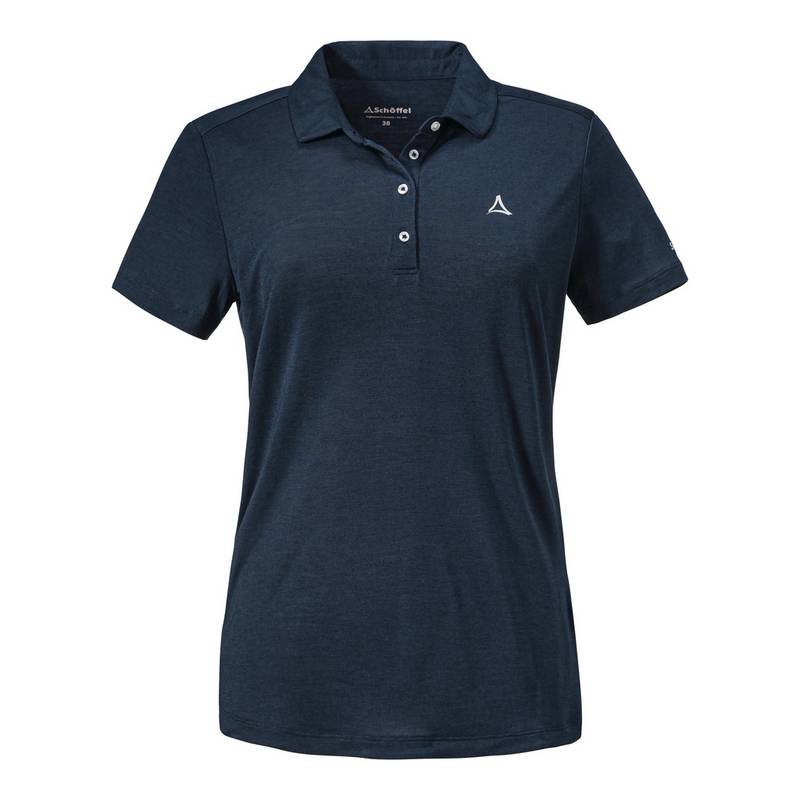 Schöffel Polo Shirt Vilan L Poloshirt Damen