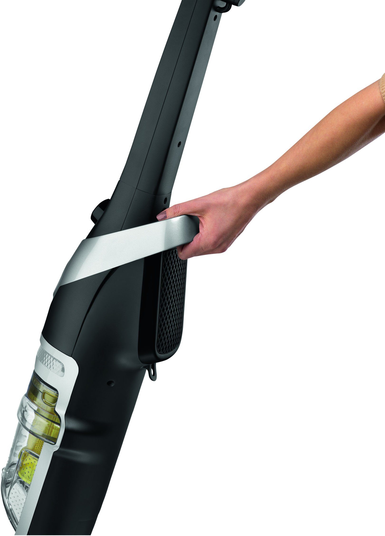 Rowenta Stielstaubsauger RH8155 Powerline Extreme Cyclonic, 750 W, beutellos, neue höchst gleitfähige Düse, sehr leise, hohe Saugleistung