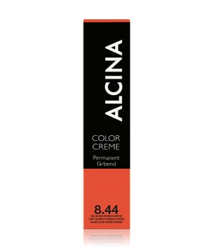 ALCINA Color Creme permanent färbend - 8.44 H.Blond Int.-Kupfer Professionelle Haarfarbe-60 ml