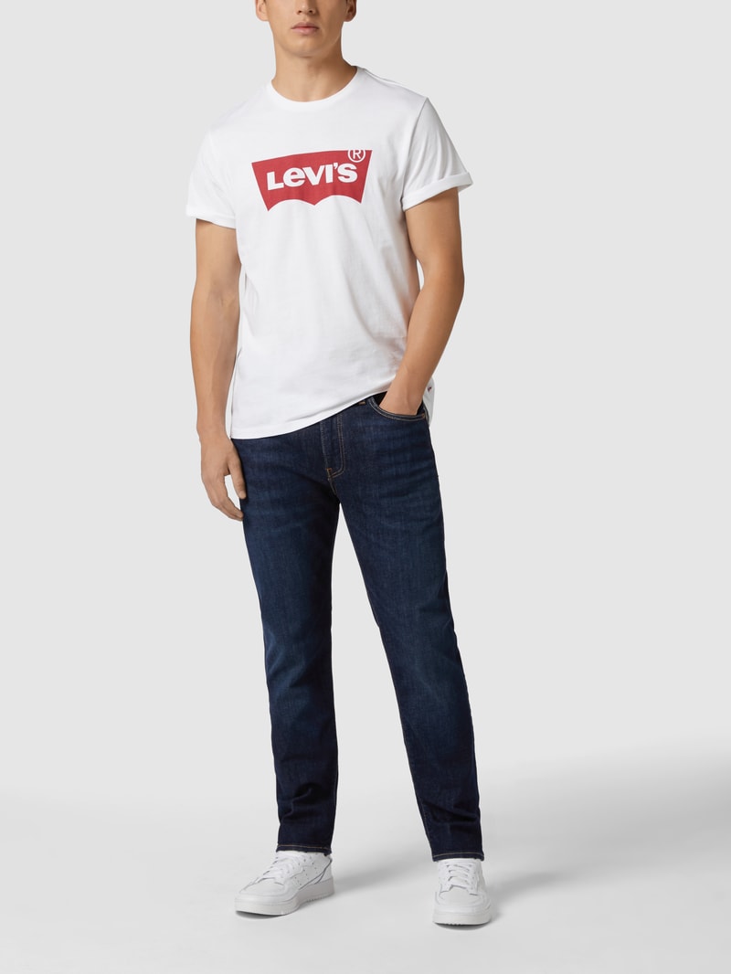 Tapered Fit Jeans mit Stretch-Anteil Modell '502™' in jeans