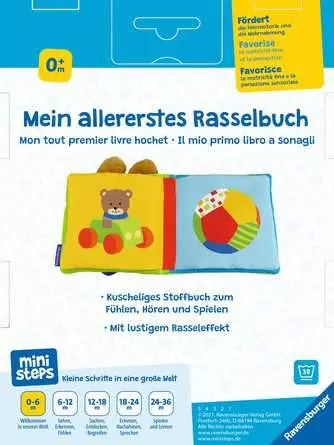 ministeps: Mein allererstes Rasselbuch