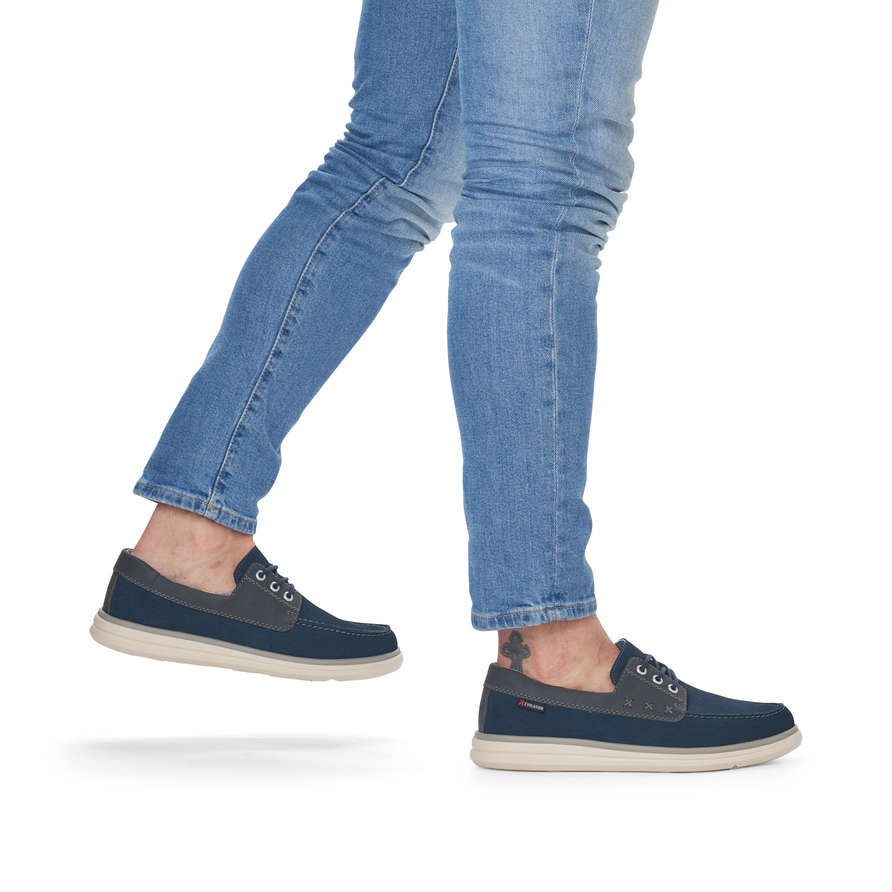 Rieker Herren Slipper navy blue