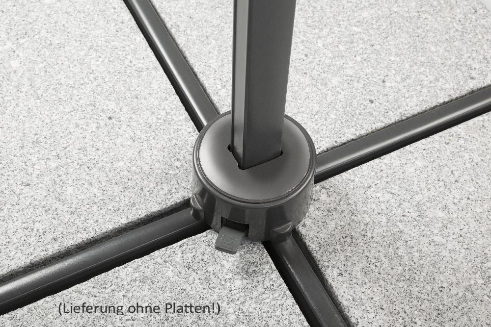 Schneider Schirme Schneider Ampelschirm Rhodos Junior, ca. 300 cm, apfelgrün