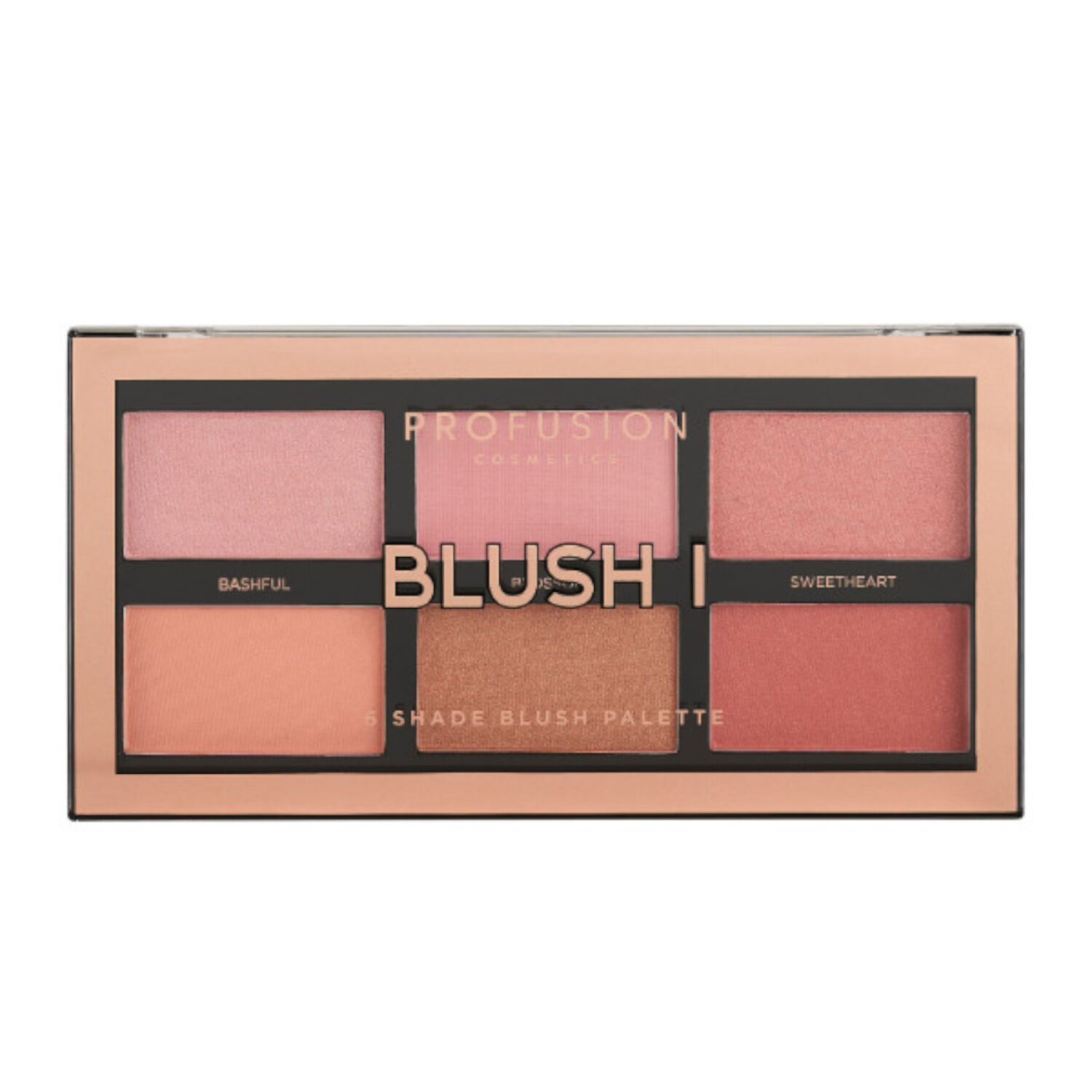 Profusion Cosmetics Palette Blush I Teint 6 Couleurs