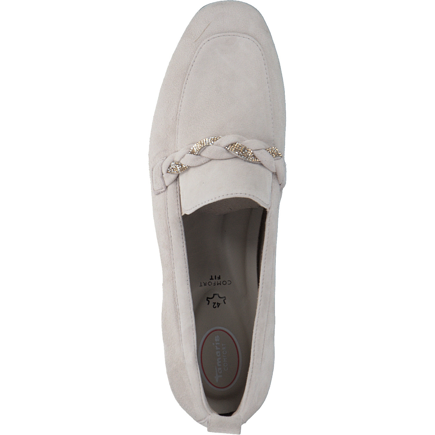 Jana Shoes 84200, Mokassins, Damen, taupe