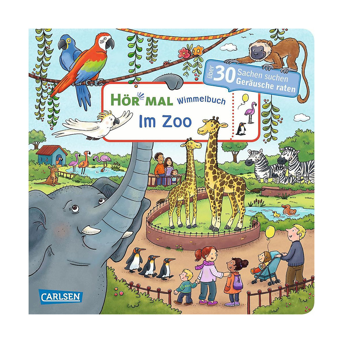 Hör mal: Wimmelbuch: Im Zoo