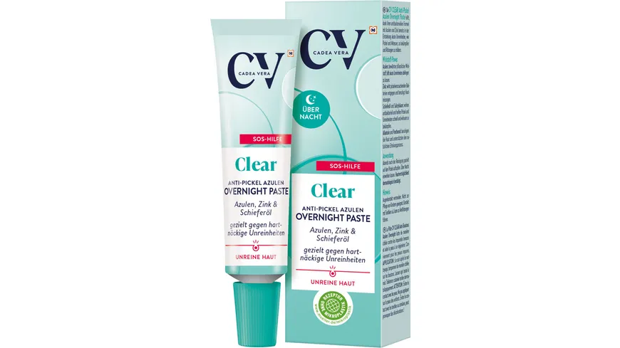 CV Clear Anti-Pickel Azulen Overnight Paste 15 ml