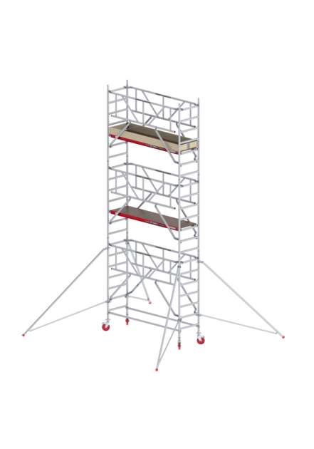 Altrex T415009 RS TOWER 41-S Altezza di lavoro 7,2 m Legno 2,45 Safe-Quick