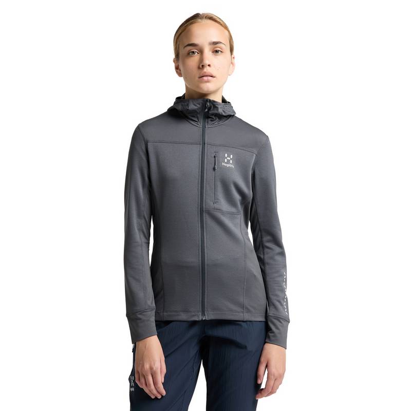 Haglöfs L.I.M Mid Multi Hood Fleecejacke Damen