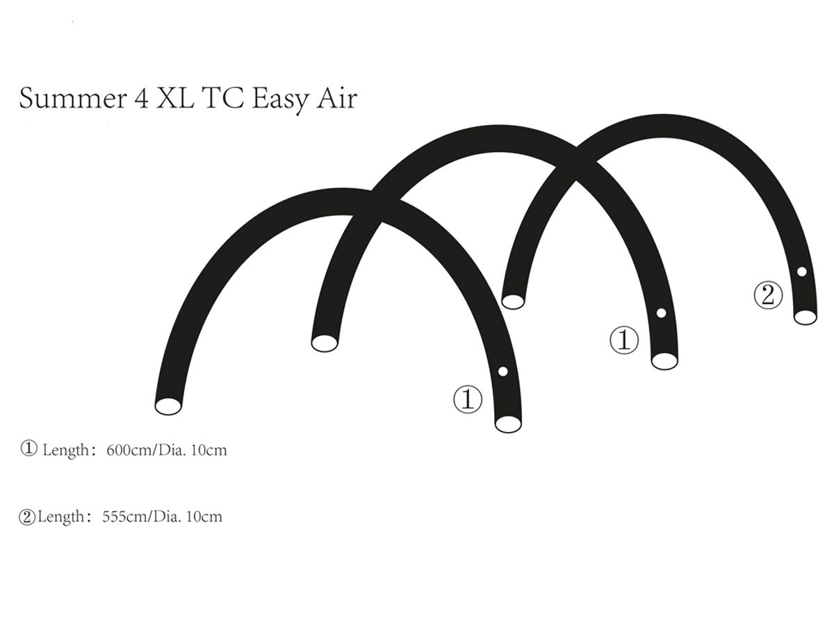 Obelink Summer 4 XL Easy Air Haupt Airtube Vorne