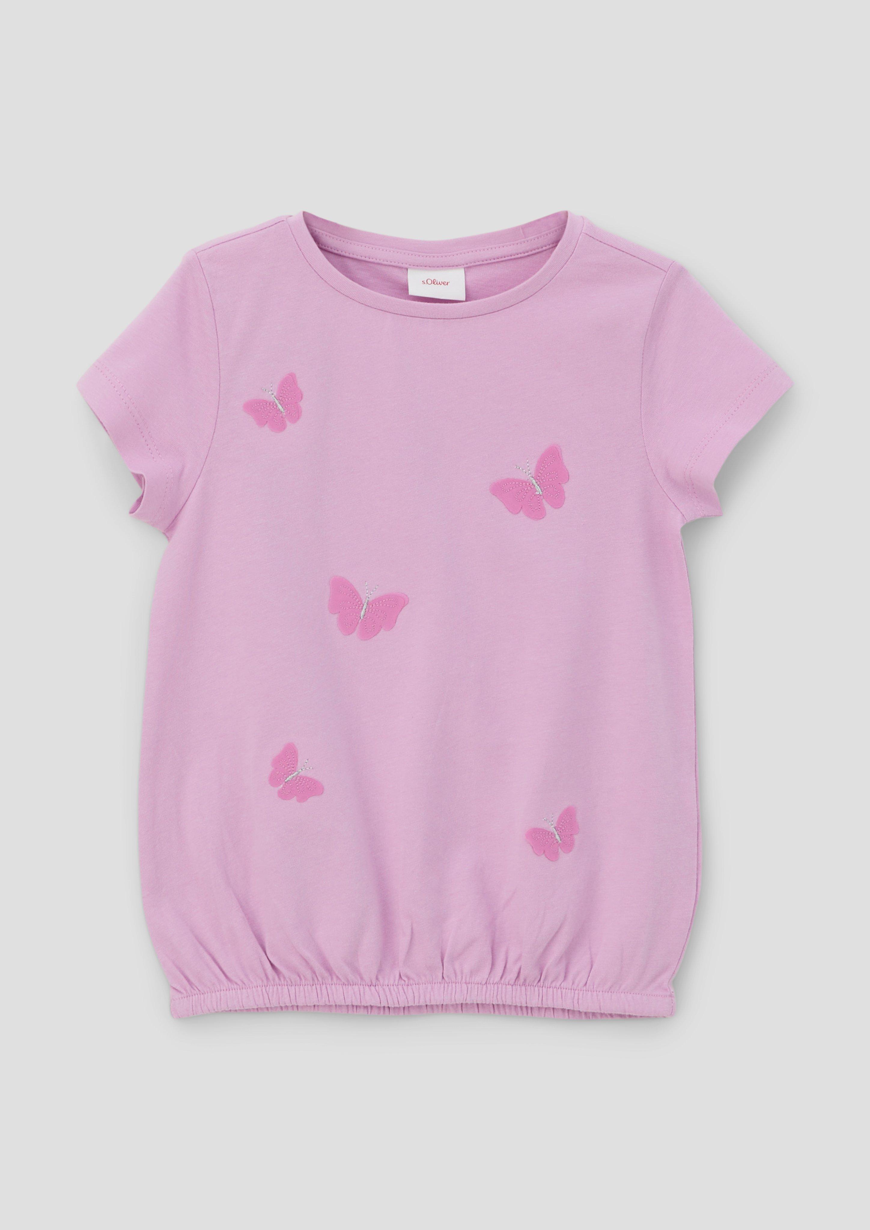 T-Shirt mit Rundhalsausschnitt  2142068-4442