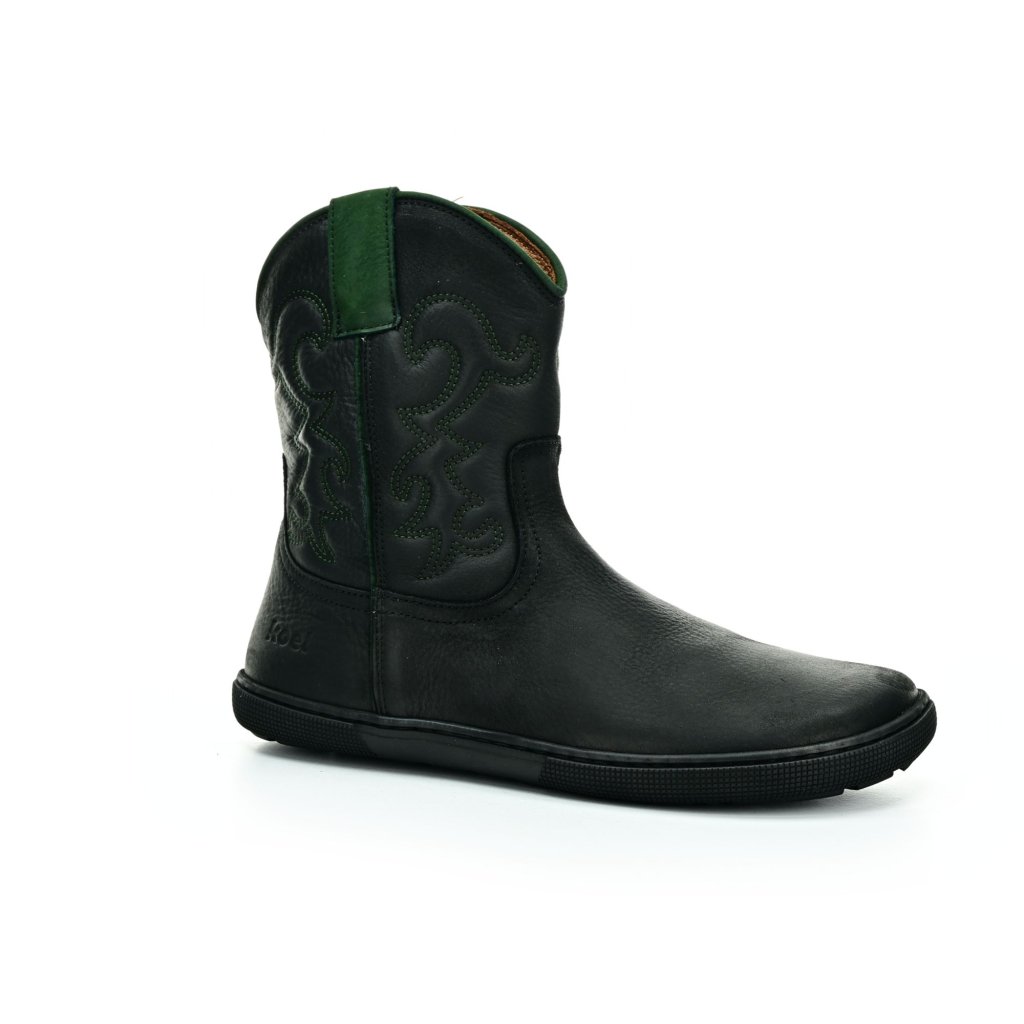 Koel Frances Black/Green Barfußhalbstiefel
