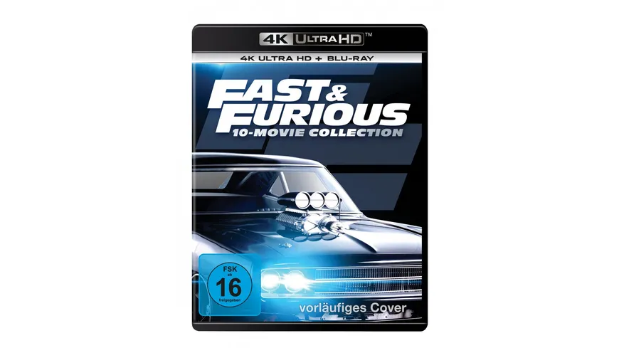 Fast & Furious - 10-Movie-Collection  [10 x 4K Ultra HD]