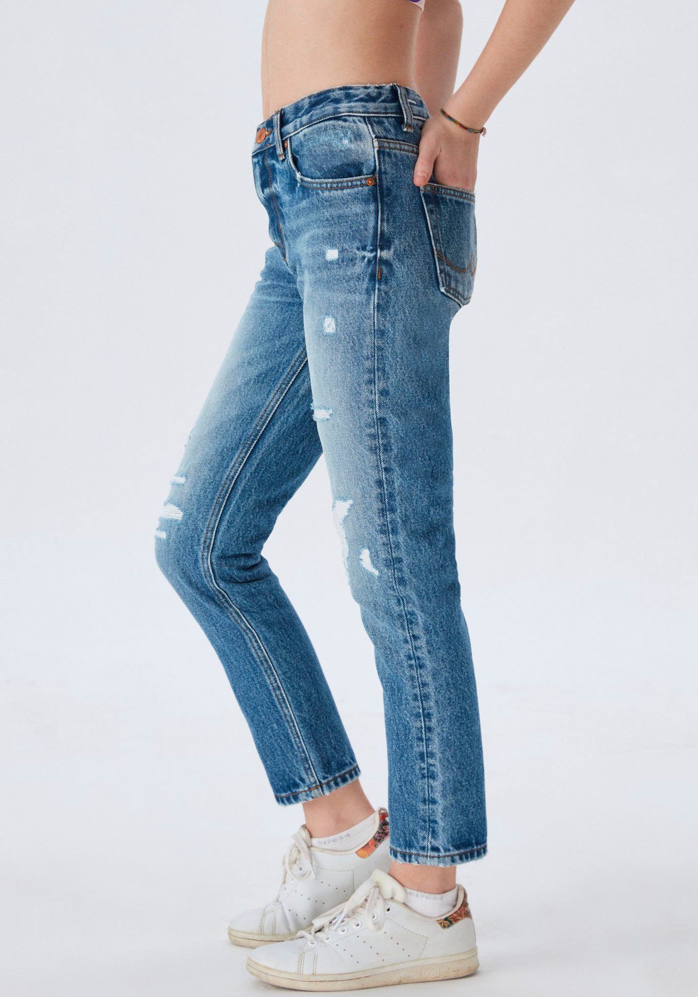 LTB Destroyed-Jeans ELIANA in trendy Ankle-Länge, for GIRLS
