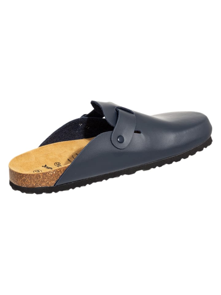 SALIHA Pantoletten Bioline-Pantolette in blau günstig kaufen