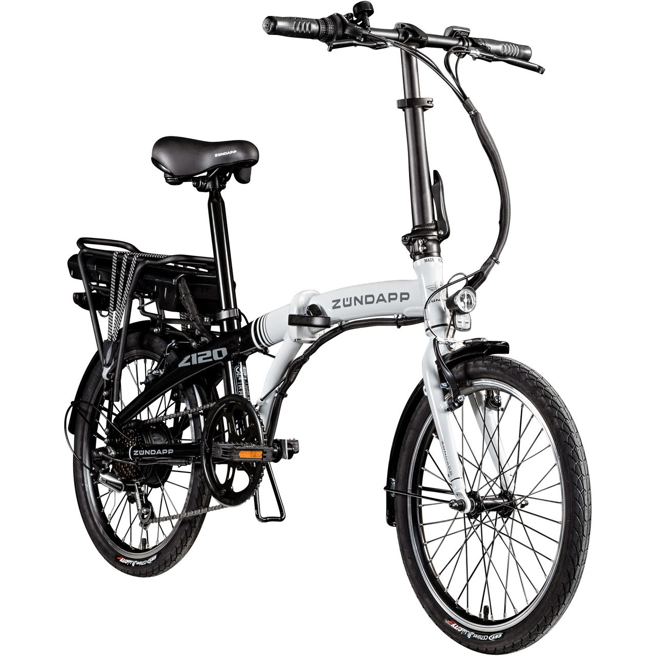 Zündapp Z120 20 Zoll E Bike Elektro Bike Pedelec Faltrad E Klapprad E Fahrräder leichte Ebikes 20