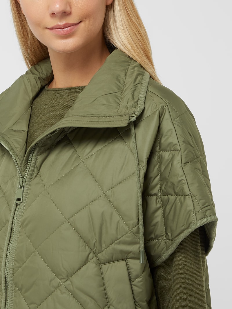 Steppweste mit Wattierung in khaki