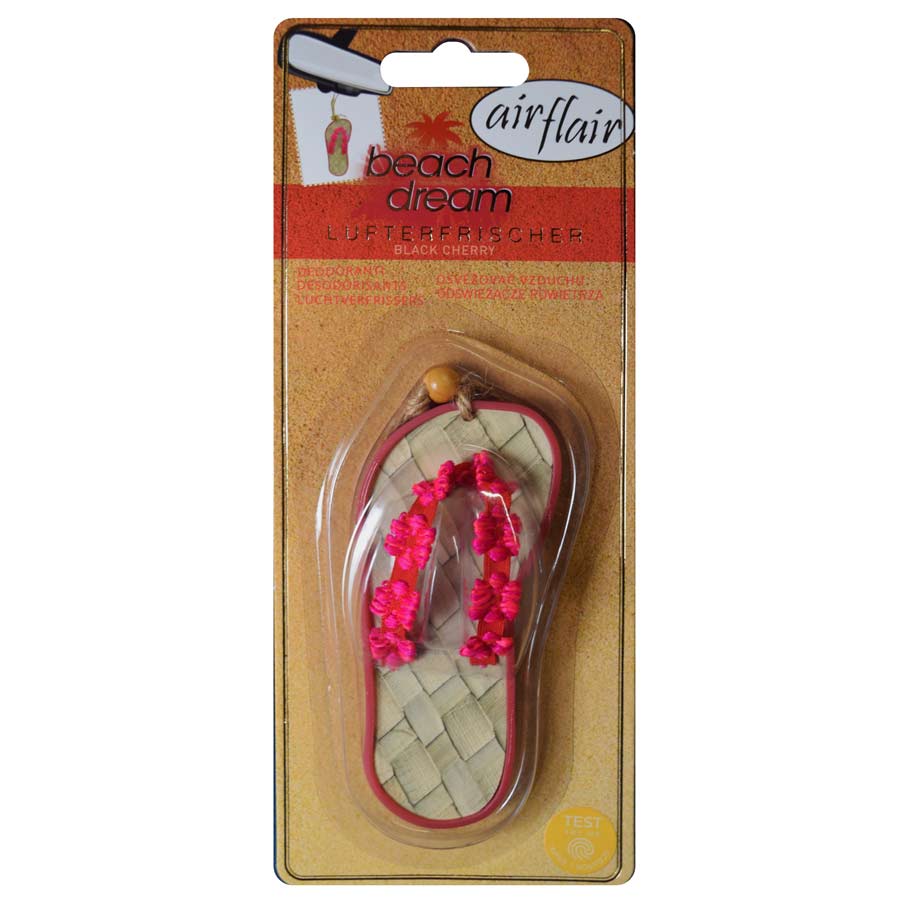 Bahama & Co.® Lufterfrischer Sandale "Black Cherry" in Pink, 1 Stück - ATU