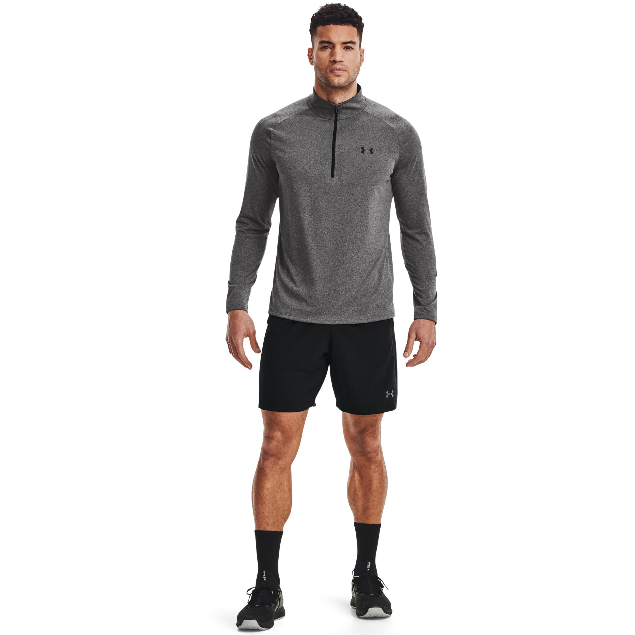 Tech 2.0 1/2 Zip Longsleeve Herren - Dunkelgrau