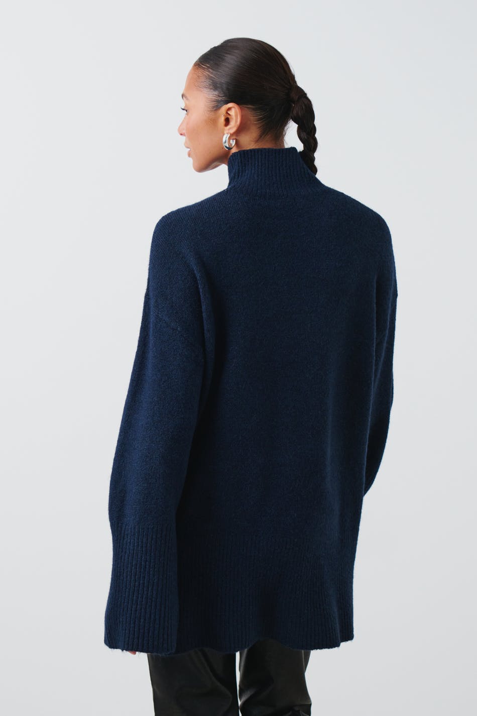 Knitted oversized sweater
