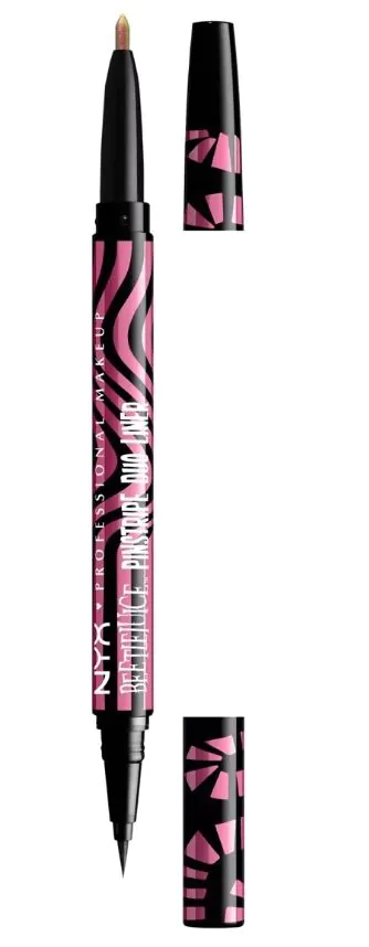 NYX Beetlejuice Pinstripe Duo Eyeliner 01