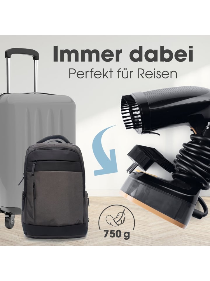 CLEANmaxx CLEANmaxx 2in1-Dampfbürste - Hemden, Blusen & Co. easy auffrischen & entknitter günstig kaufen onesize