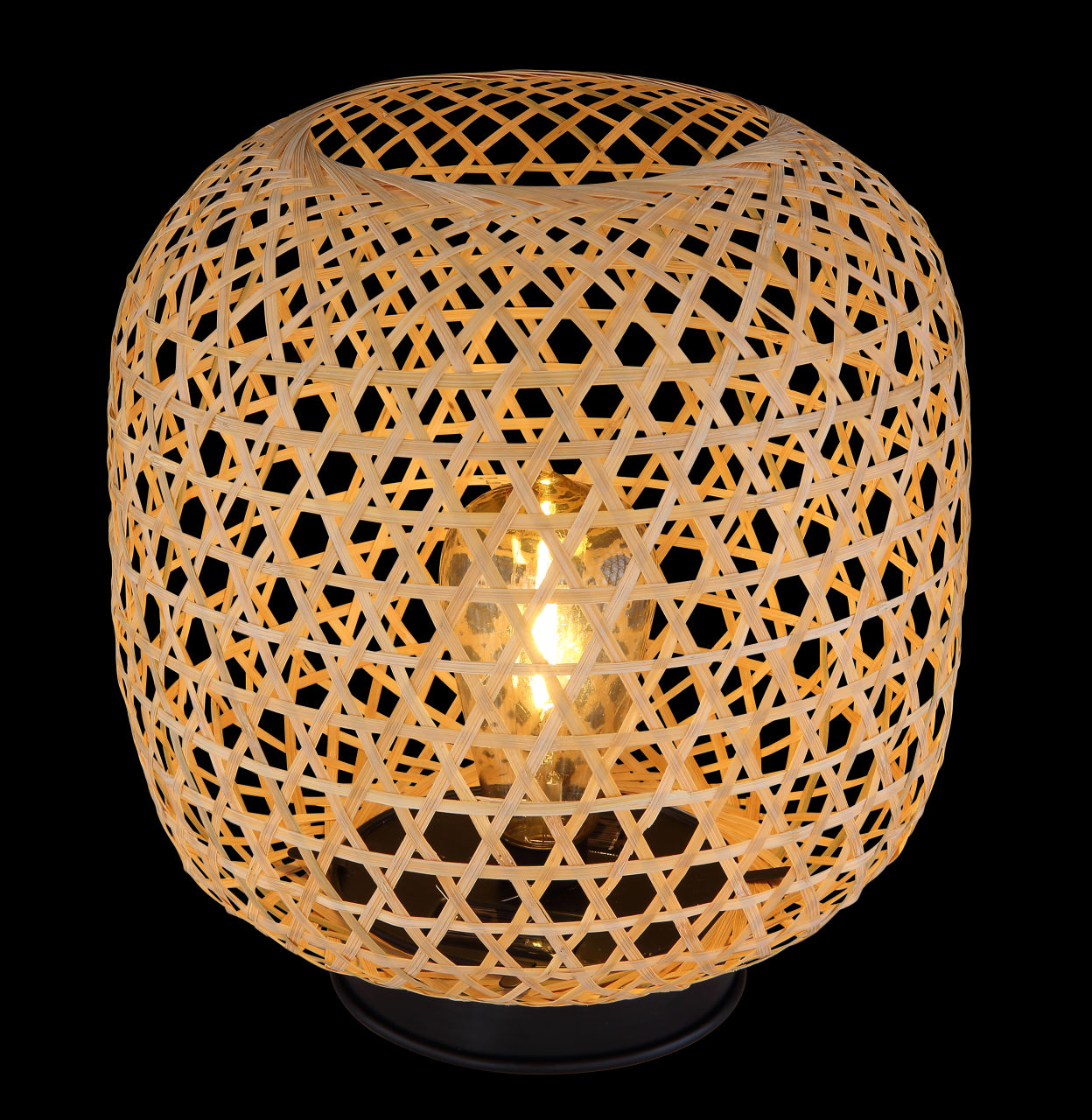 Globo Lighting - SOLARLEUCHTE BAMBUS BRAUN, 1XLED - Solarleuchte Bambus braun, LED