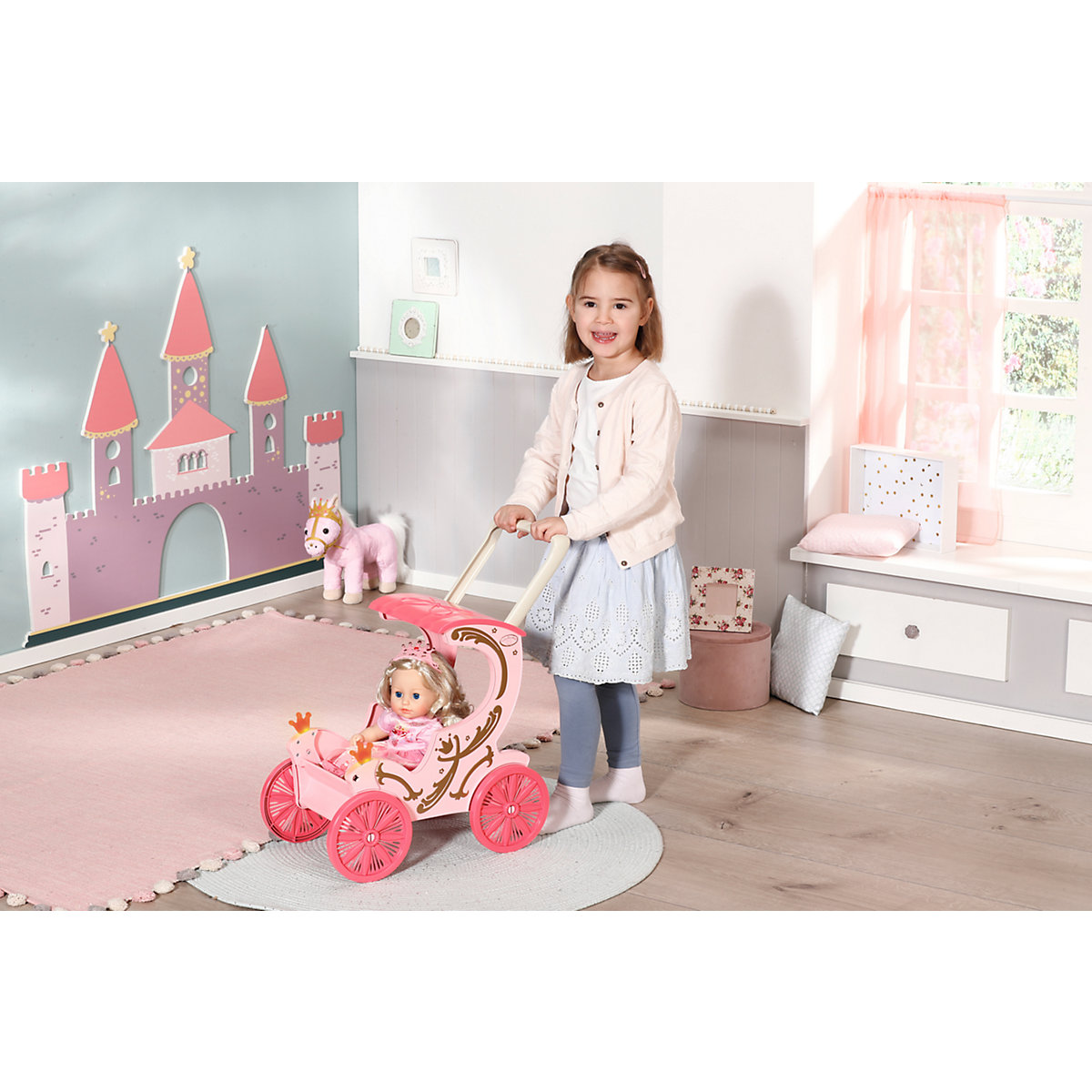 Baby Annabell Little Sweet Kutsche & Pony