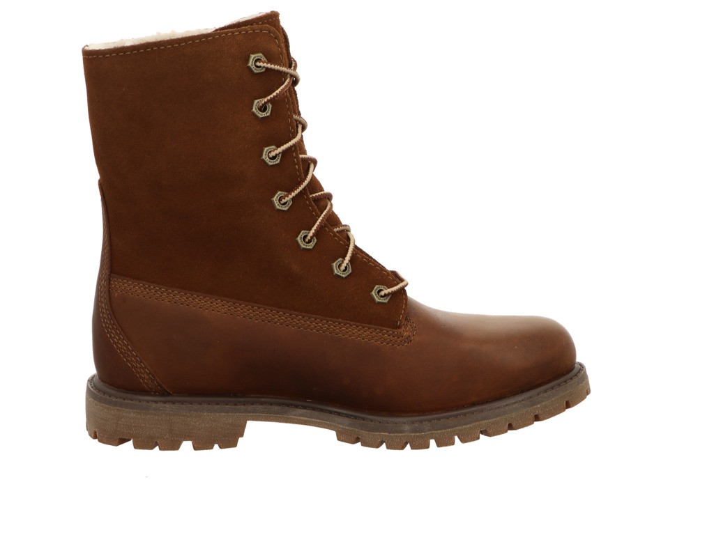 TIMBERLAND Schnür-Stiefeletten braun