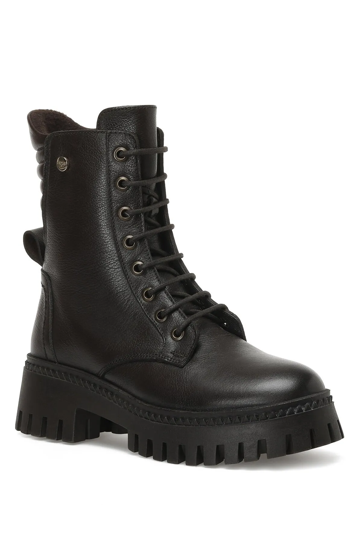 İnci  Sandey.z 2pr Braune Bikerstiefel für Damen