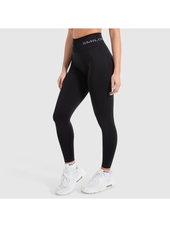 SMILODOX Leggings Scrunch Azura in Schwarz günstig kaufen