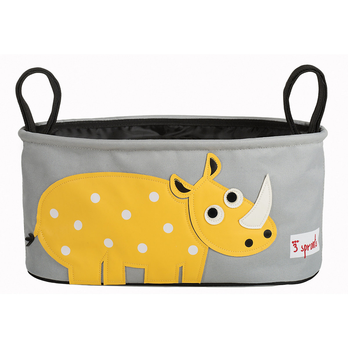Kinderwagentasche Nashorn, 16 x 32 cm