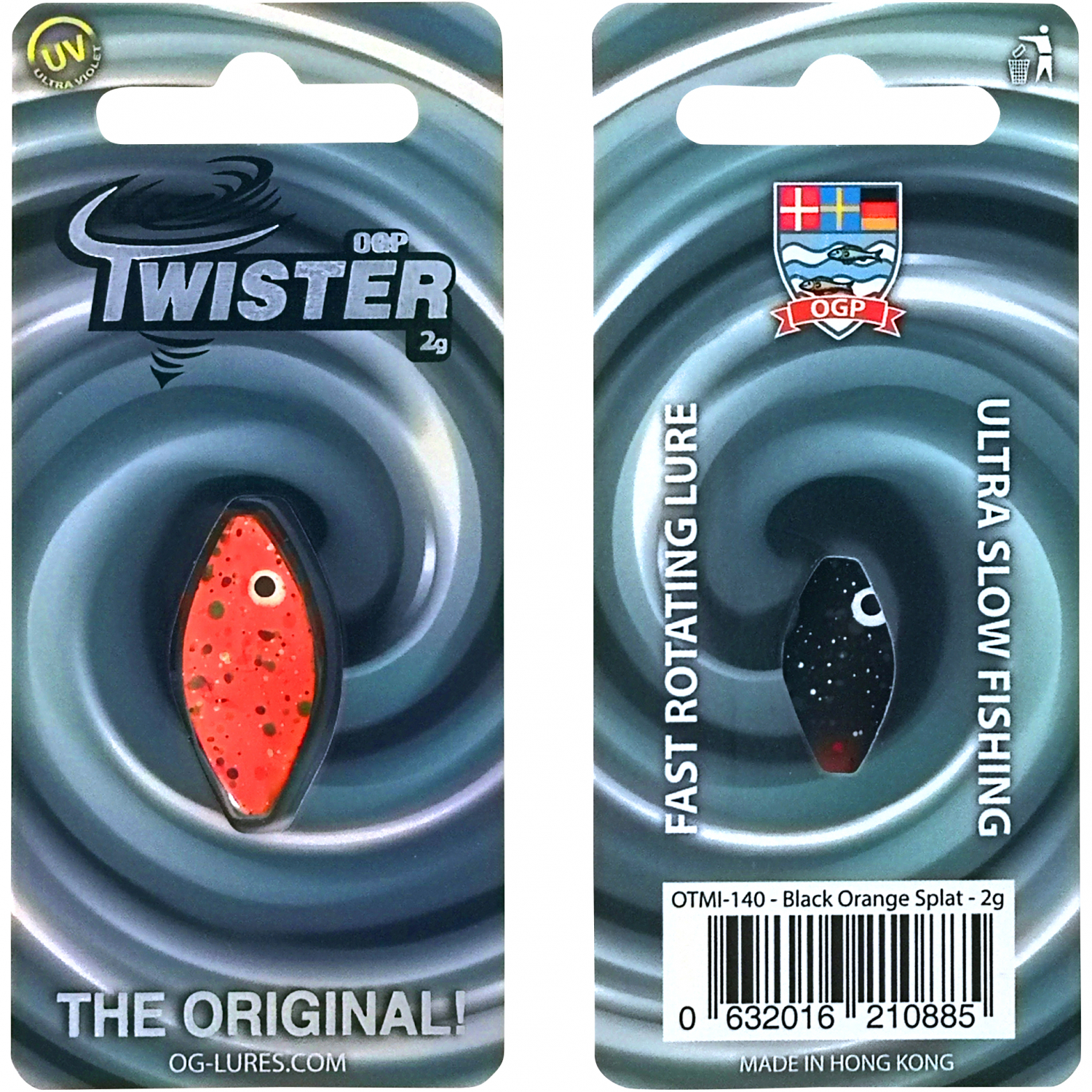 OGP Twister (Black Orange Splat)