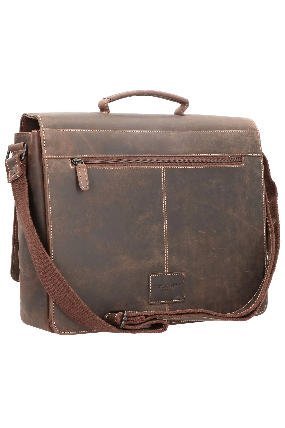 Jack Kinsky  Baltimore 6 Aktentasche Leder 37 cm