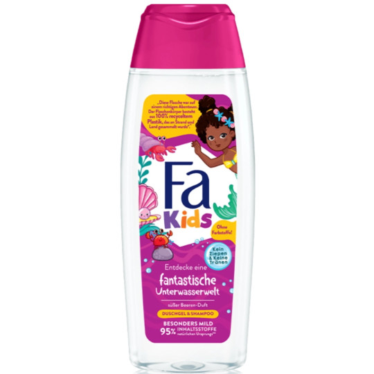 Fa Kids Duschgel & Shampoo Fantastische Unterwasserwelt 250ML