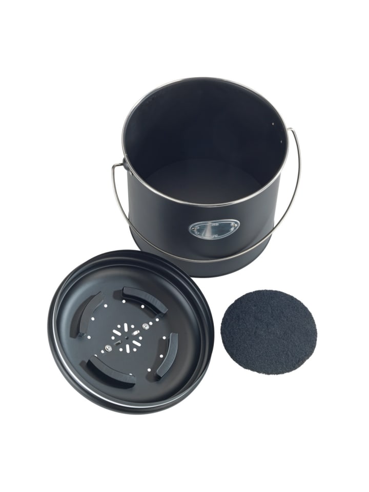 Wenko Komposteimer Mod. Nero 6 L, Komposteimer Nero 6 L in Schwarz günstig kaufen onesize
