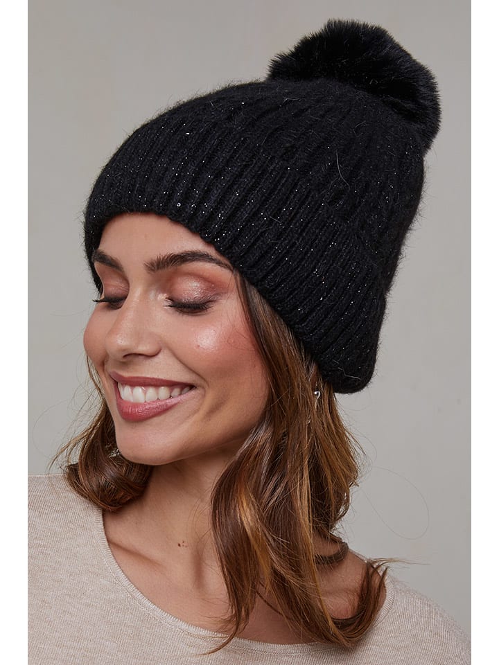 Soft Cashmere Mütze in Schwarz günstig kaufen onesize