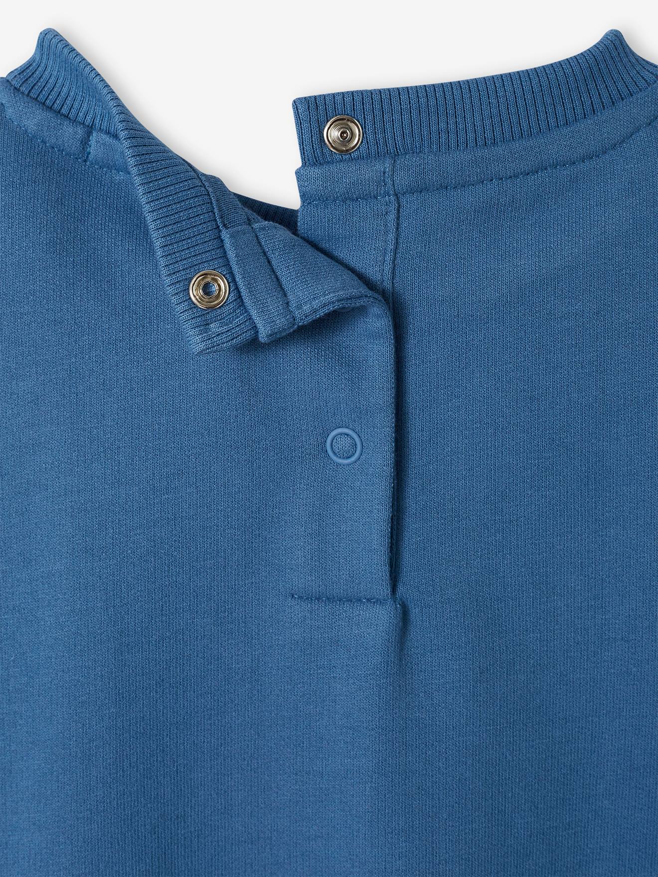 Vertbaudet Baby Sweatshirt BASIC Oeko-Tex - blau