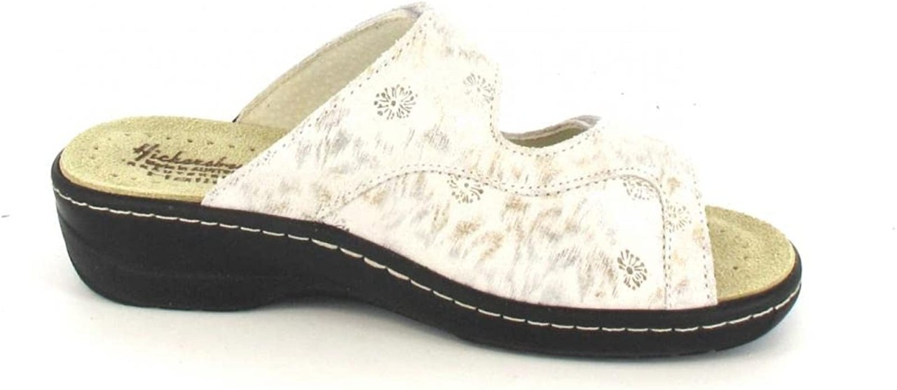 HICKERSBERGER Komfort Sandalen weiss