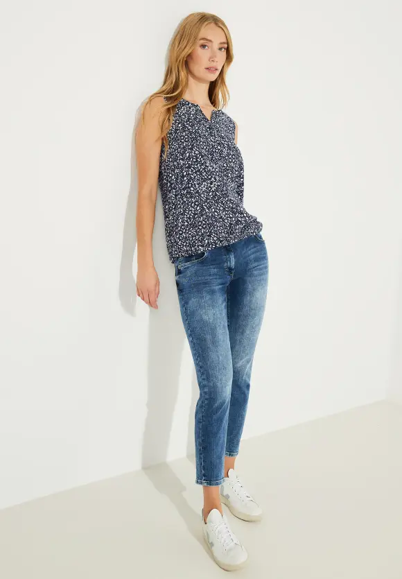 CECIL Blusentop mit Minimalprint