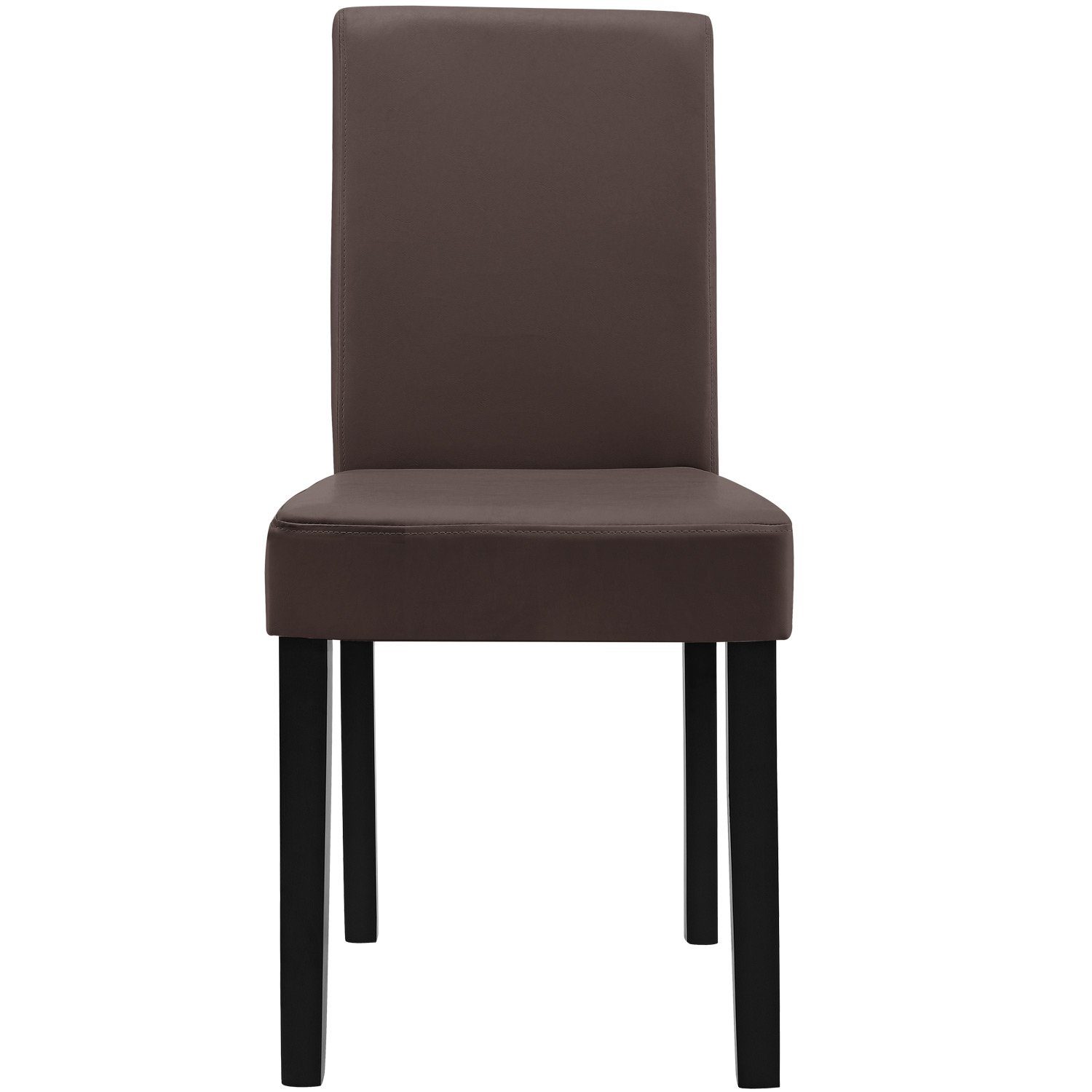 en.casa Essgruppe, (7-tlg., Esstisch mit 6 Stühlen), Forssa 140x90cm Küchentisch mit 6x Polsterstühlen