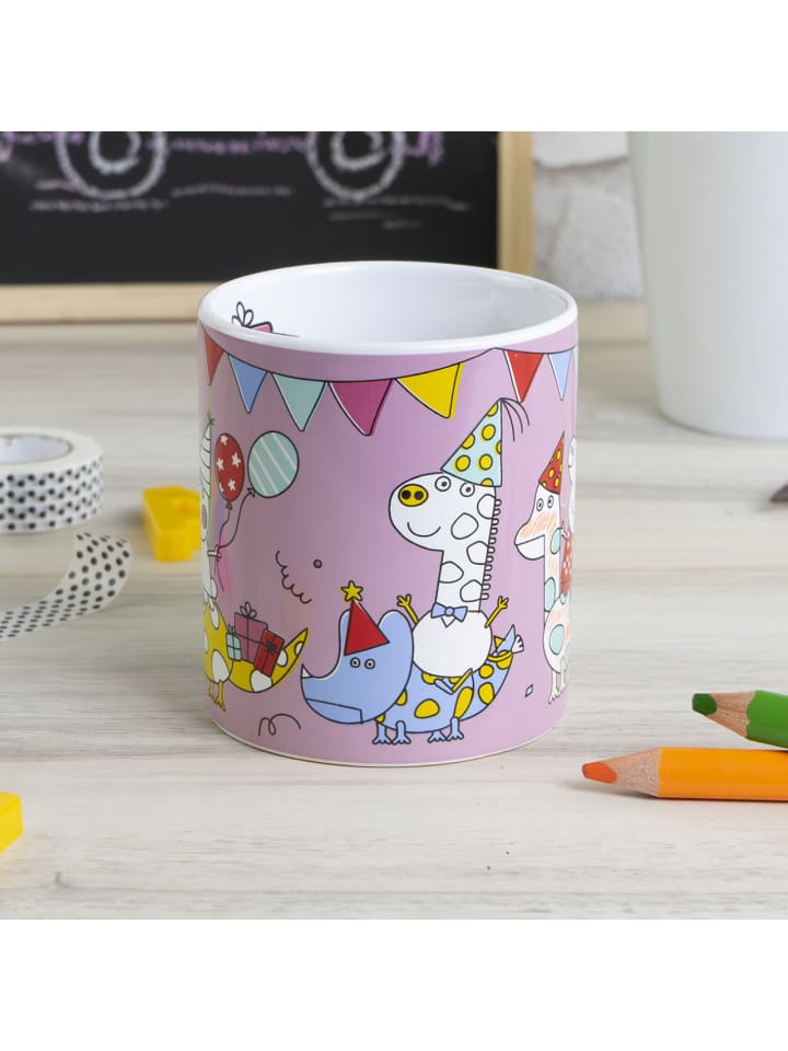 Geda Labels Tasse Peppa Pig Hip Hip Hooray in Lila - 250ml günstig kaufen onesize