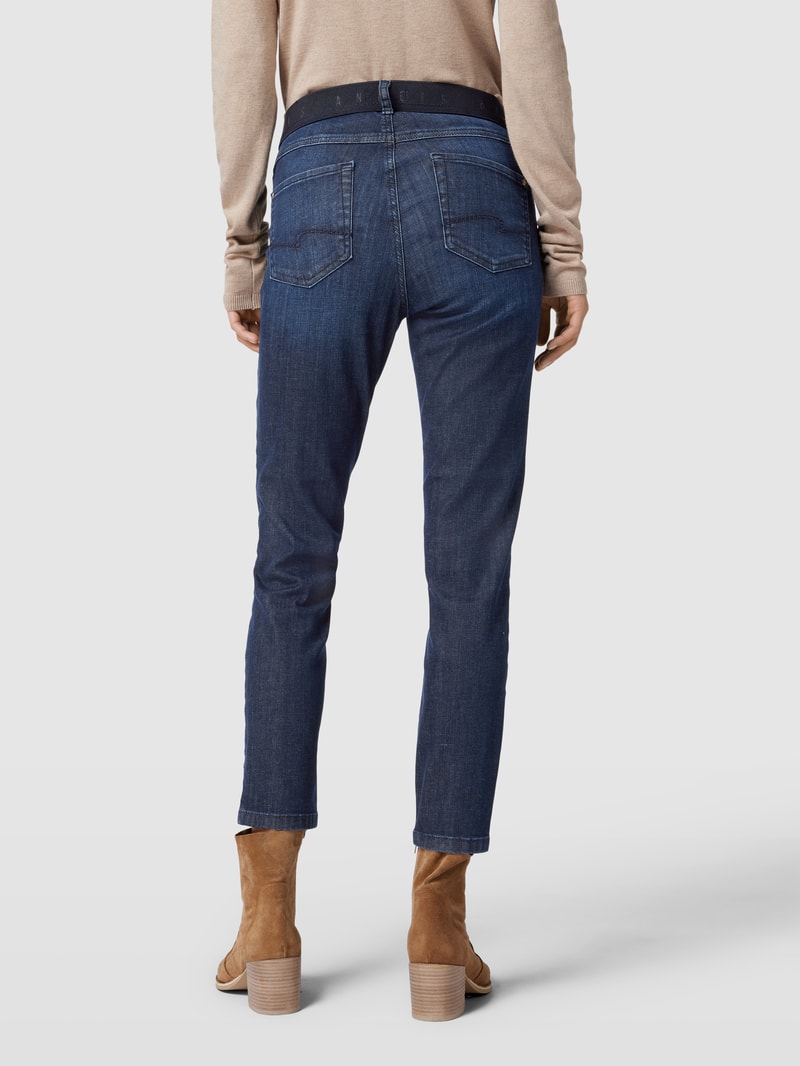 Jeans im 5-Pocket-Design Modell 'ORNELLA' in marineblau